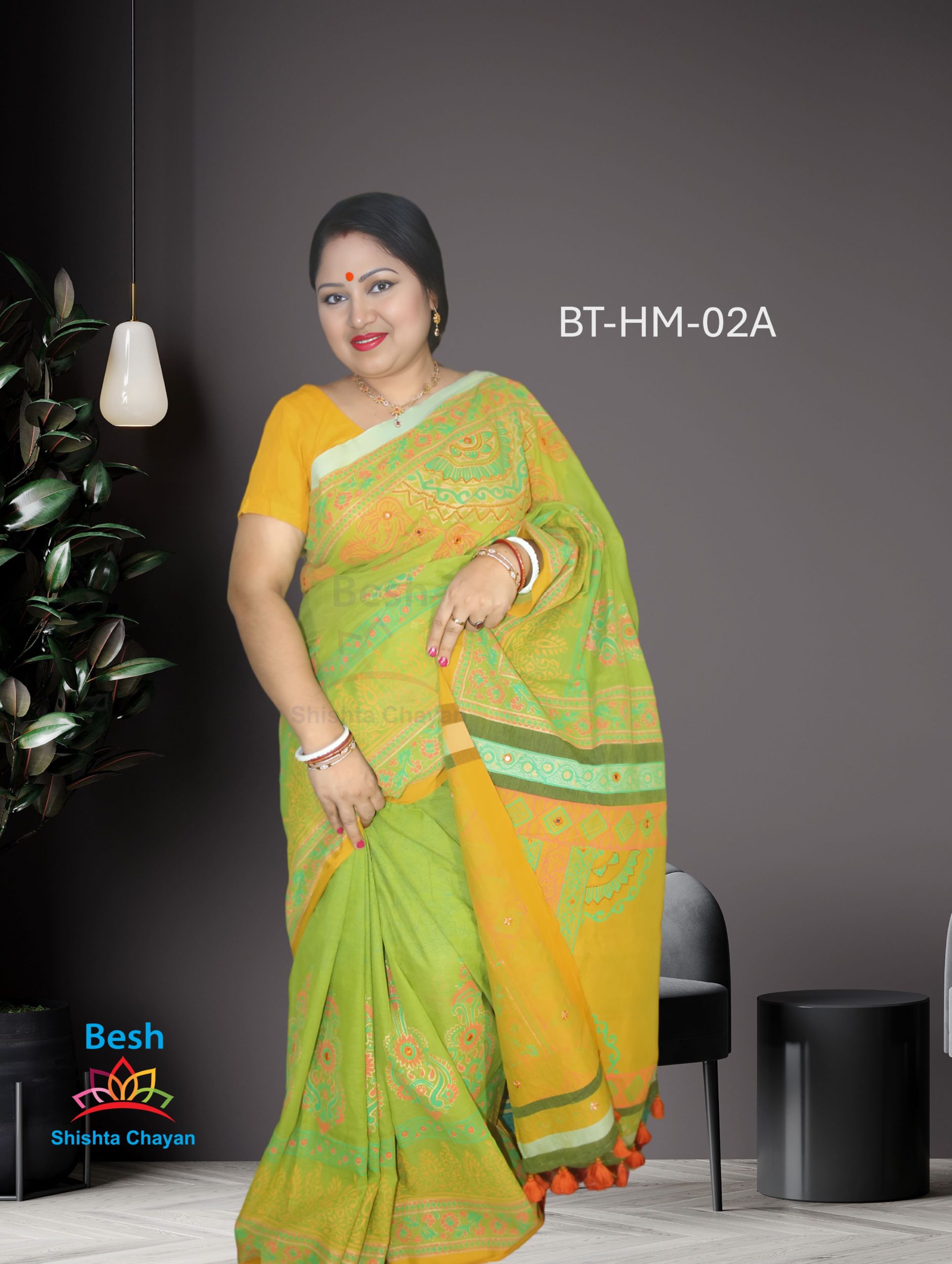 Handmade Saree BT-HM-02A