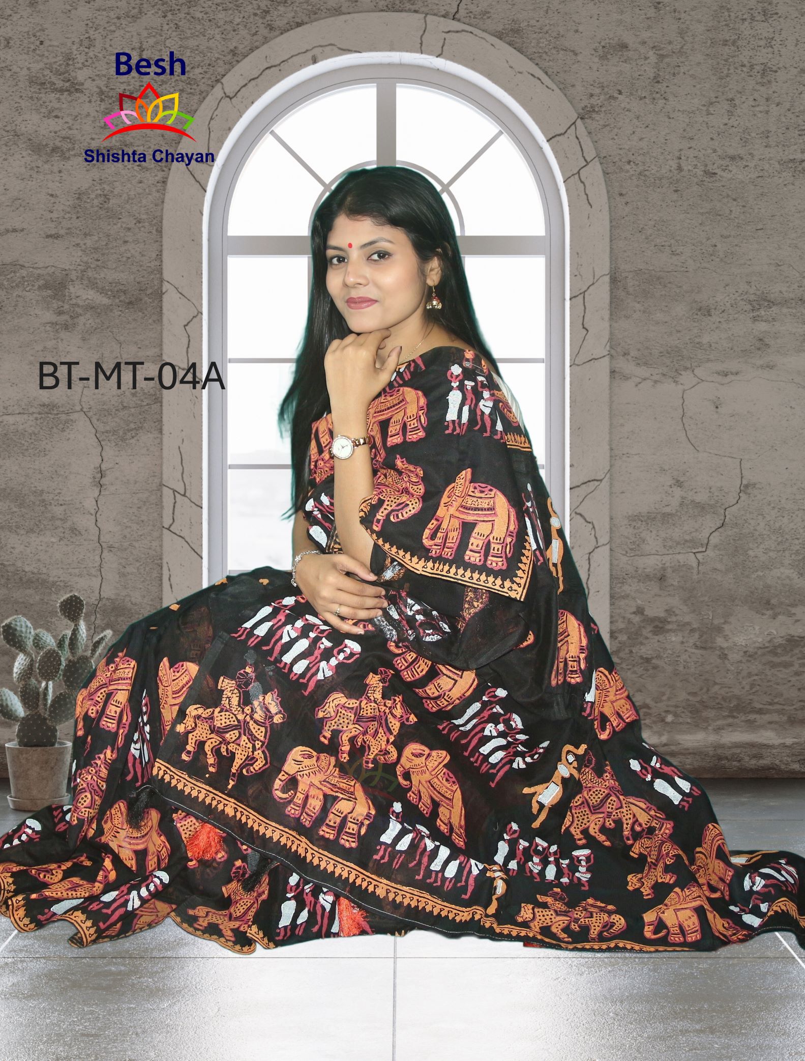 Dhupian Silk Saree BT-MT-04A